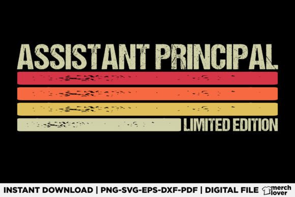 Assistant Principal Birthday Graphics & T-Shirt Designs