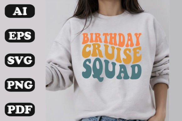 Birthday Cruise Squad Graphics & T-Shirt Designs Review