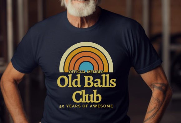 Funny 50th Birthday SVG Graphics for T-Shirt Designs