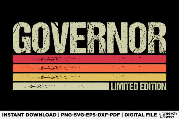 Governor Birthday Graphics for T-Shirt Designs