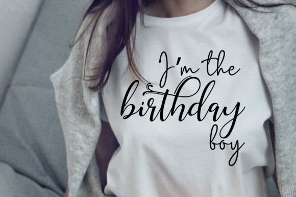 I Am the Birthday Boy Svg: Graphics for T-Shirt Designs
