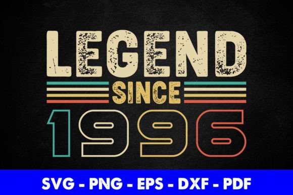 Legend Since 1996 Graphics for Crafts Branding