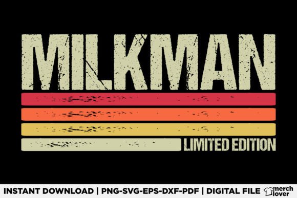 Milkman Birthday Graphics & T-Shirt Designs