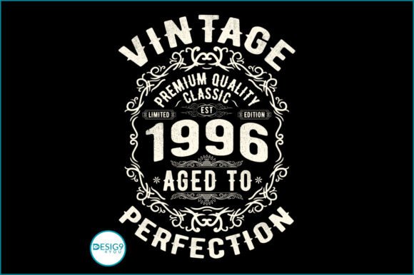 Vintage Aged to Perfection Birthday Gift Graphics & T-Shirt Designs